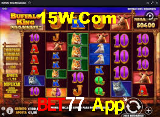 Bet77 App: A Experiência de Casino com Jogos de Mesa ao Vivo